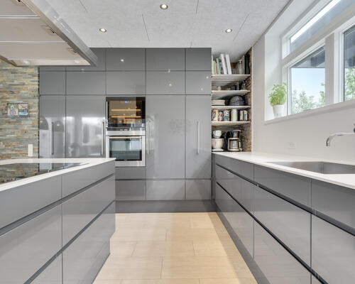 Moderne funkisvilla for familien, Ry