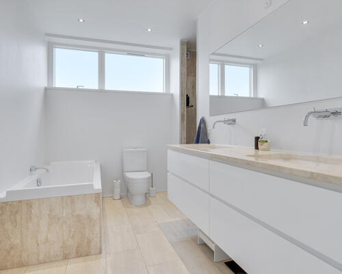 Moderne funkisvilla for familien, Ry