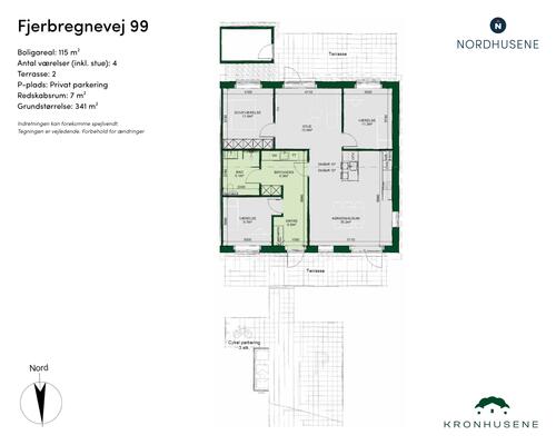 4 værelses lejlighed i Odense NV