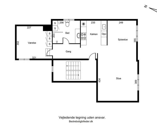 2 værelses lejlighed i Esbjerg