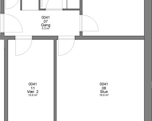 3 værelses lejlighed i Haderslev