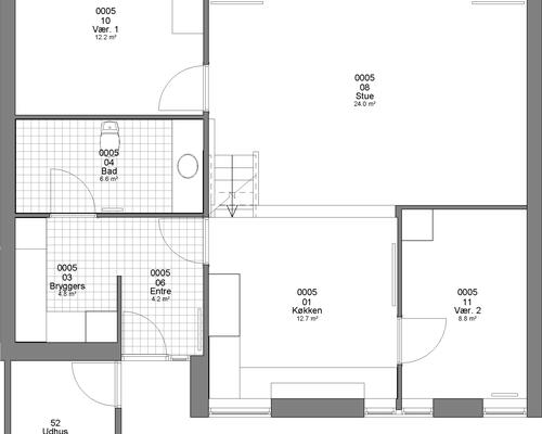 3 værelses hus i Haderslev