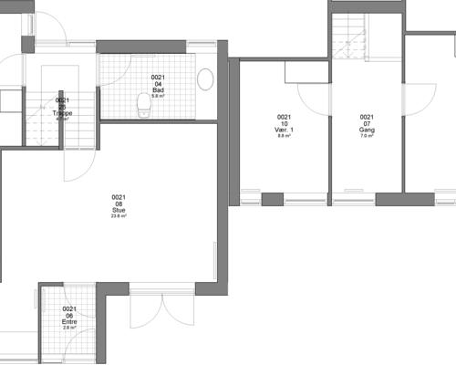 4 værelses hus i Haderslev