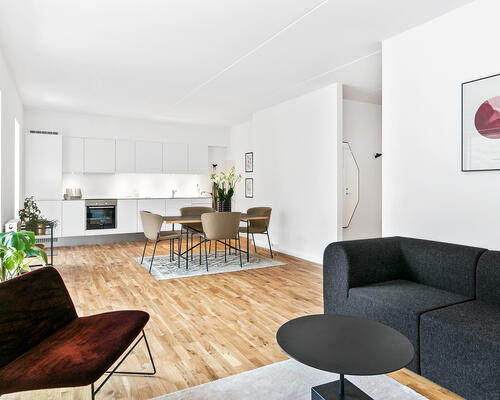 6 værelses lejlighed i København S