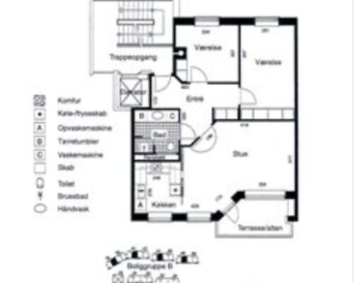 3 værelses lejlighed i Hillerød