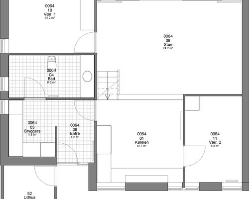 3 værelses hus i Haderslev