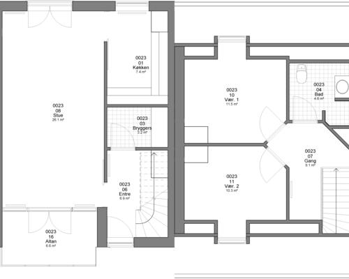 3 værelses lejlighed i Haderslev