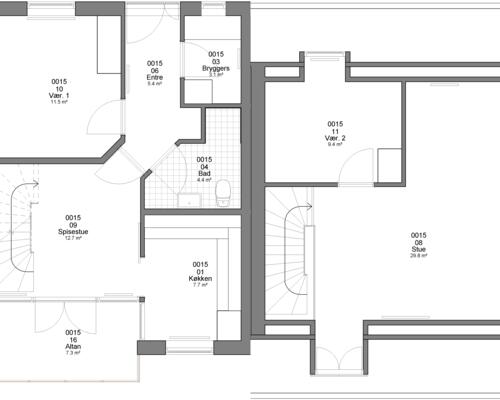 4 værelses lejlighed i Haderslev