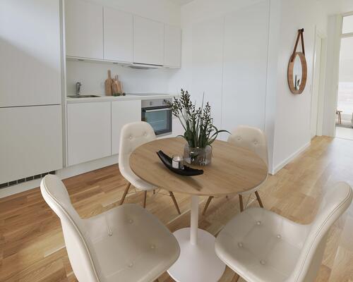 Skøn 2-værelses med terrasse og cykelafstand til Aarhus C