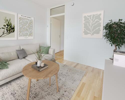 Skøn 2-værelses med terrasse og cykelafstand til Aarhus C