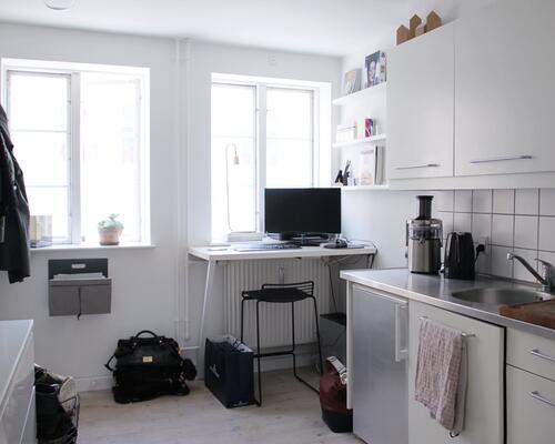 Charmerende 2-værelses lejlighed i to plan