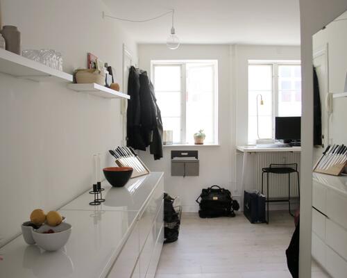 Charmerende 2-værelses lejlighed i to plan