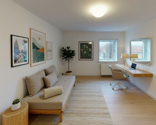 Delelejlighed i hjertet af Aalborg nær natur og kultur