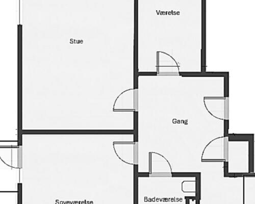 3 værelses lejlighed i Kolding