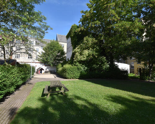 Lys 2-værelses lejlighed i Aalborg centrum