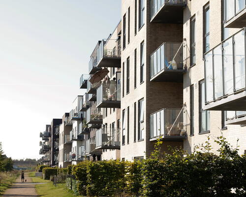 Egedal Stationsby - Hyggelig 3 vær. lejlighed med stor terrasse