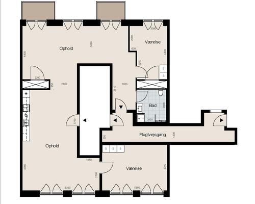3 værelses lejlighed i Hillerød