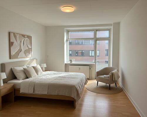 Indbydende lejlighed med altan i hjertet af Aalborg