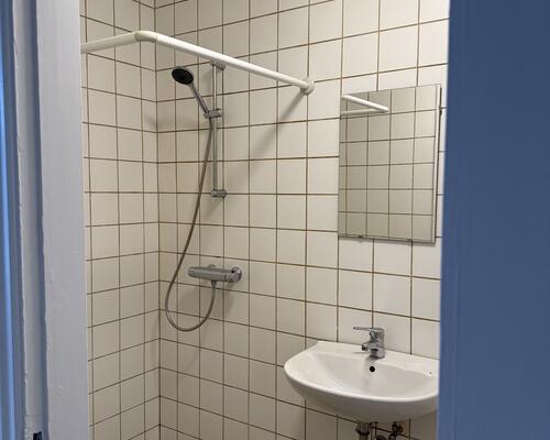 Lille østvendt altan