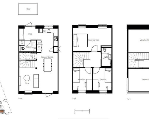 5 værelses lejlighed i Nyborg