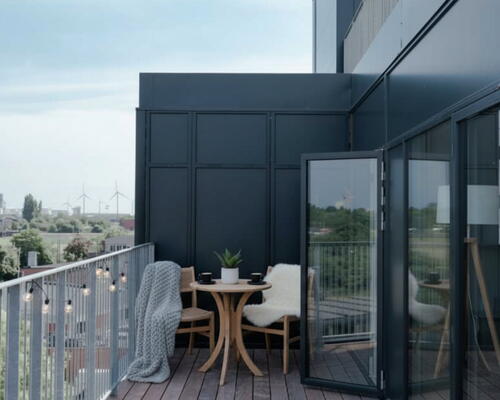 Unik bolig nær centrum med privat tagterrasse!