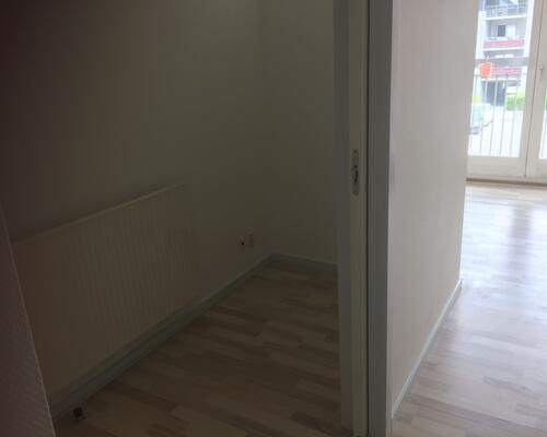 Flot lejlighed med altan på gågaden i Vejle