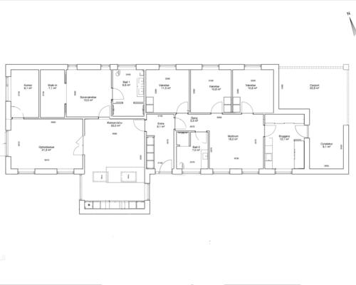 6 værelses hus i Virum