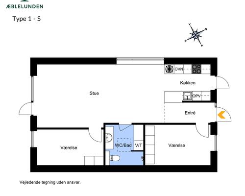 Nyopført familievenligt rækkehus i Snejbjerg med privat have/terrasse og mulighed for ladestander.