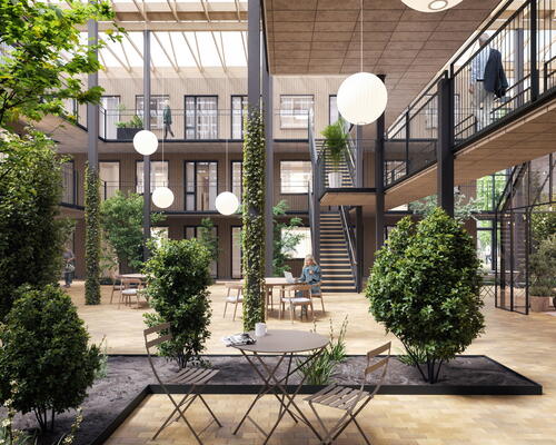 Moderne toværelses bolig med god plantegning