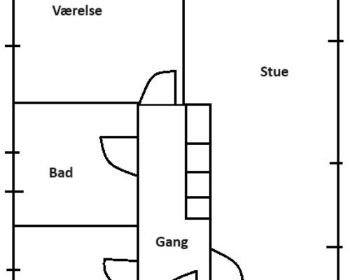 2 værelses lejlighed i Viborg