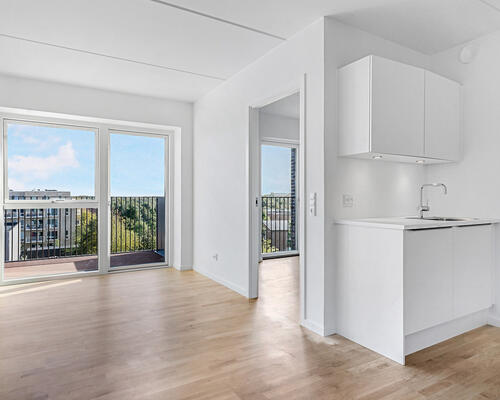 Nyopført 2-værelses lejlighed i Skejbyen