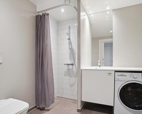 1 vær. bolig i UN17 Lunden - et bofællesskab for dig over 40 år - 1. række til grønne omgivelser - Unik udsigt