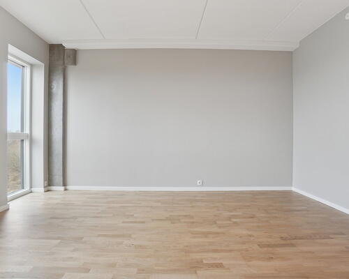 1 vær. bolig i UN17 Lunden - et bofællesskab for dig over 40 år - 1. række til grønne omgivelser - Unik udsigt