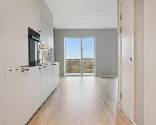 1 vær. bolig i UN17 Lunden - et bofællesskab for dig over 40 år - 1. række til grønne omgivelser - Unik udsigt