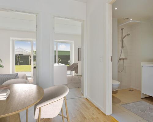 Skøn 3-værelses med stor terrasse og tæt på Aarhus