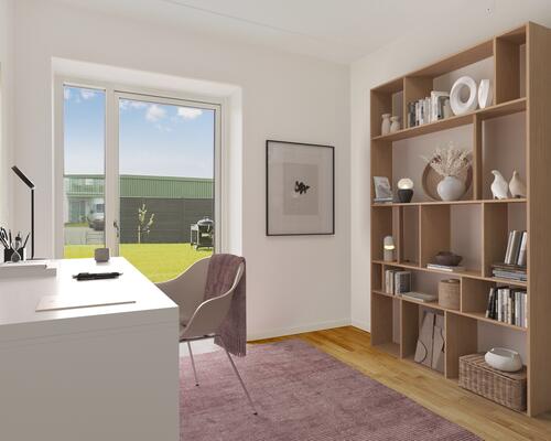 Skøn 3-værelses med stor terrasse og tæt på Aarhus