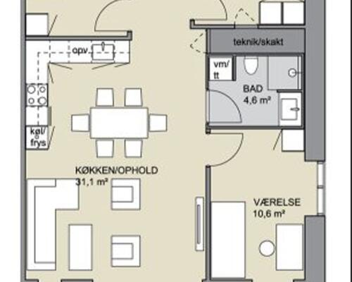 Skøn 4-værelses lejlighed i Karlslunde