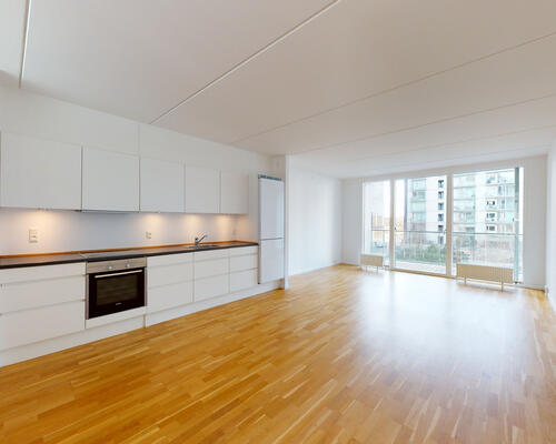 Charmerende 2-værelses lejlighed i Ørestaden med altan