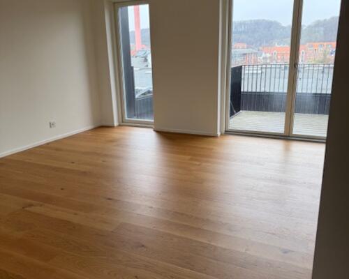 Stor 2 vær. lejlighed Holmen/Føtexhus i Vejle - Fælles tagterrasse