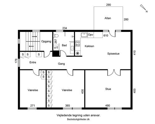 4 værelses lejlighed i Esbjerg