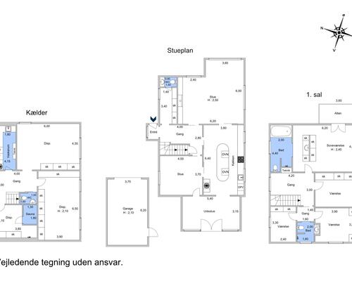 6 værelses hus i København Ø