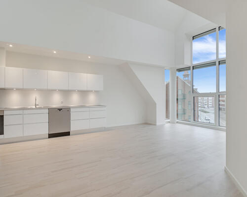 Indbydende lejlighed med moderne detaljer i Kolding