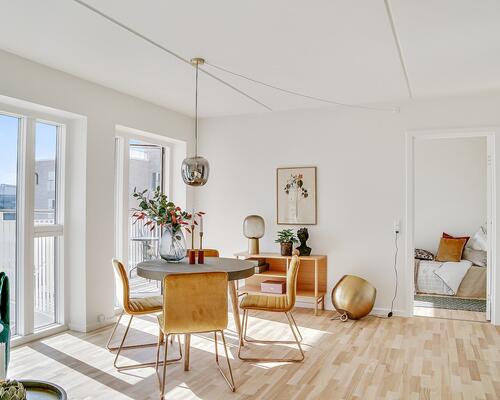 2-værelses på 6. sal i Teglholms Brygge