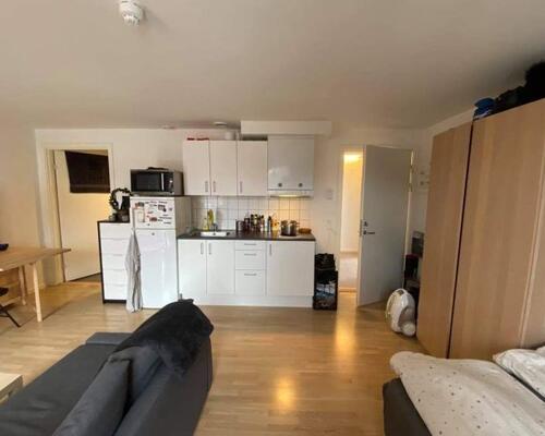 1 værelses studielejlighed på Frederiksberg C udlejes, kun til studerende