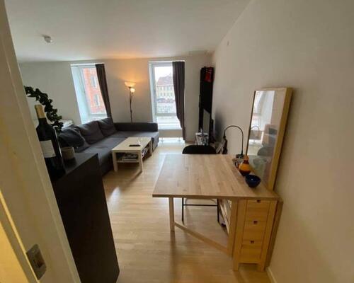 1 værelses studielejlighed på Frederiksberg C udlejes, kun til studerende