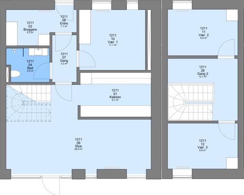 4 værelses lejlighed i Ringkøbing