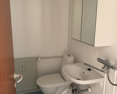 Lys 2-værelses på 46 m2 med grønt kig, parkering og ladestander