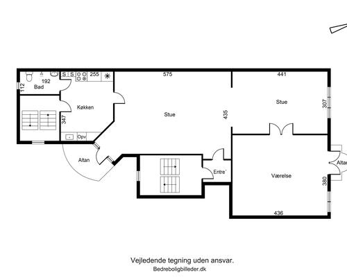 Smuk herskabslejlighed i Kongensgade med 2 altaner