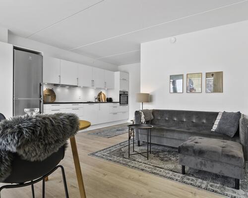 Nyopført lækker 2-vær. lejlighed i stueplan i populært område i Aarhus N.