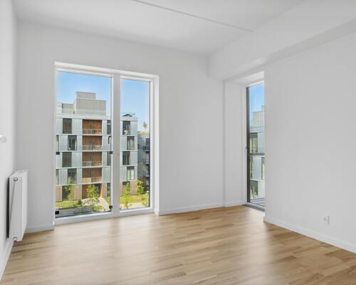 Lækker og delevenlig 3'er med altan